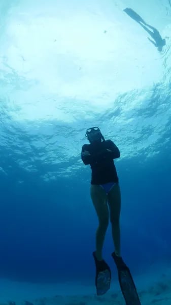 10 Meters Down: Inside the Uncharted Waters of the PFI Basic Freediver Course Cover