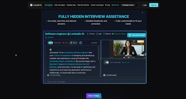 Unlocking Your Career: Why LockedIn AI™ Feels Like Having an Interview Superpower Cover